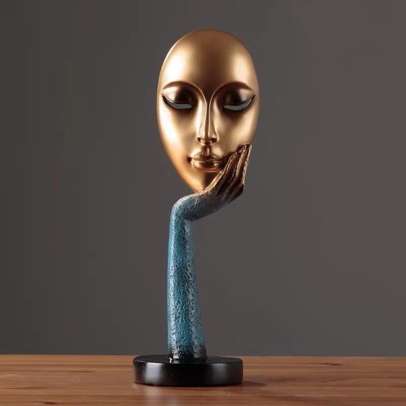 European Abstract Home Decor - Resin Craft Ornament for Living Room