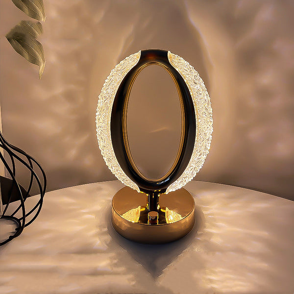 Crystal Lamp Home Decor