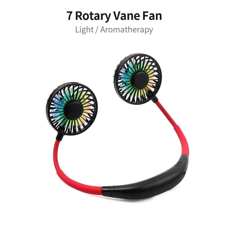 Mini Portable Hanging Neckband  Air Cooler Conditioner
