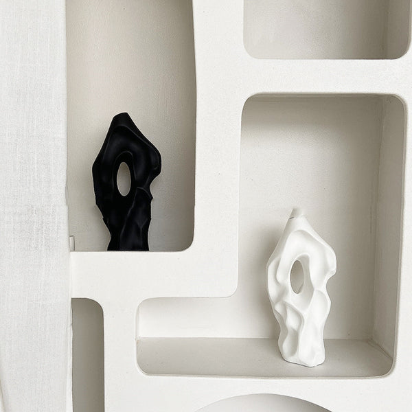 Artistic Medieval Sculpture Vases - Decorative Ceramic Art Ornaments