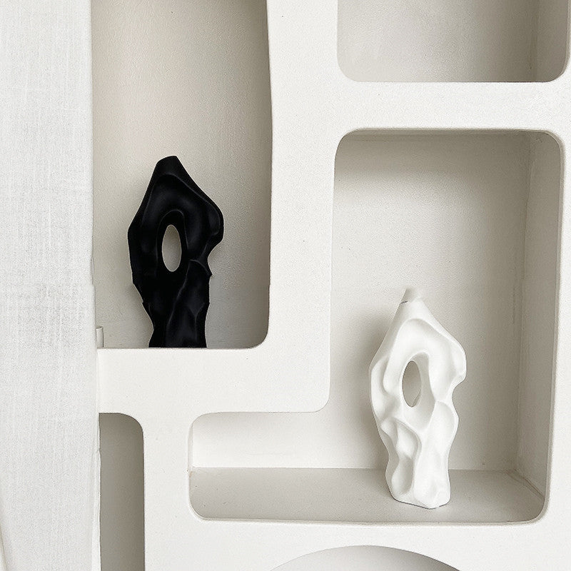 Artistic Medieval Sculpture Vases - Decorative Ceramic Art Ornaments