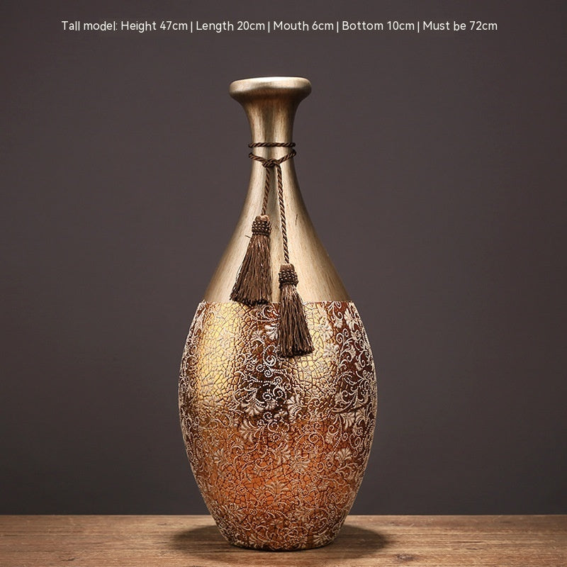 Creative Decorative Vase - Modern Living Room Home Decor Centerpiece