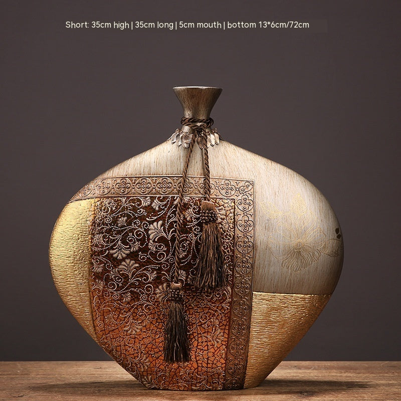 Creative Decorative Vase - Modern Living Room Home Decor Centerpiece