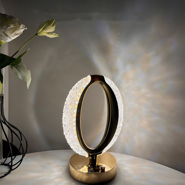 Crystal Lamp Home Decor