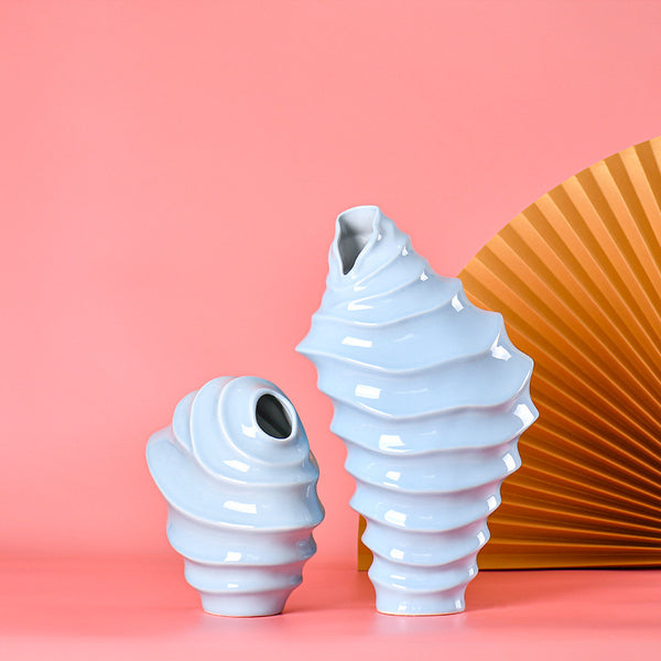 Modern Light Luxury Ceramic Vases - Contemporary Home Decor Collection
