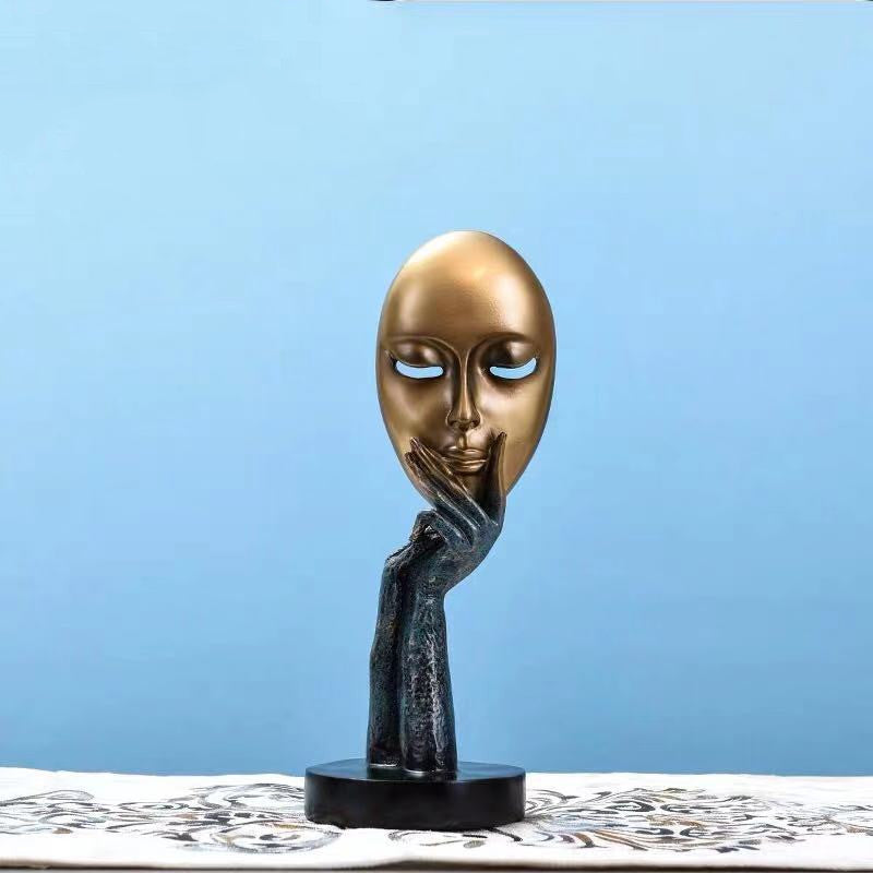 European Abstract Home Decor - Resin Craft Ornament for Living Room