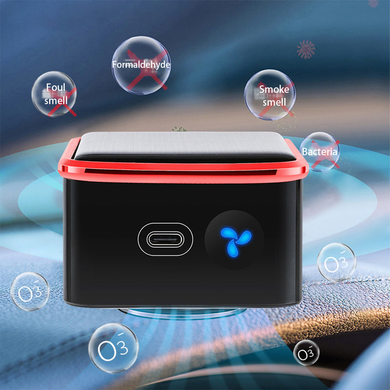 Car Mounted Solar Powered Air Purification