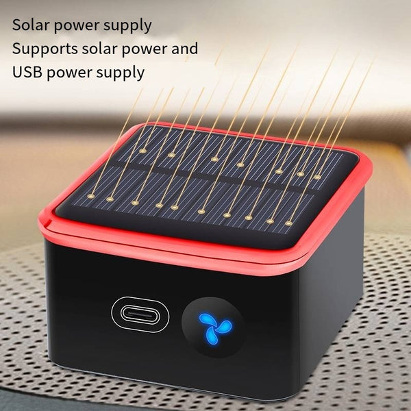 Car Mounted Solar Powered Air Purification