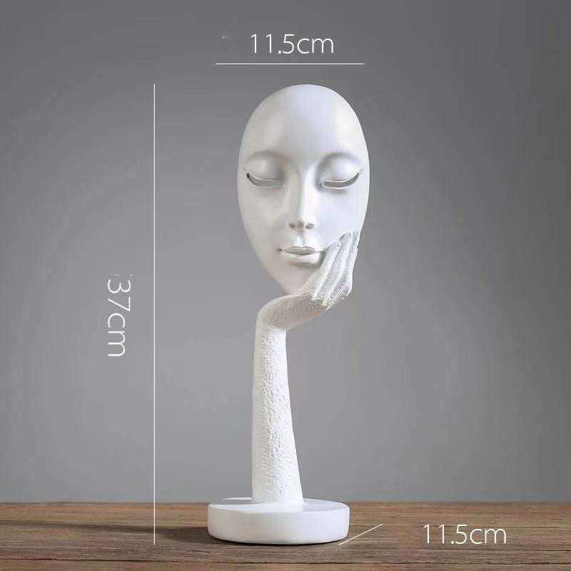 European Abstract Home Decor - Resin Craft Ornament for Living Room