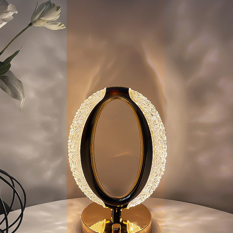 Crystal Lamp Home Decor