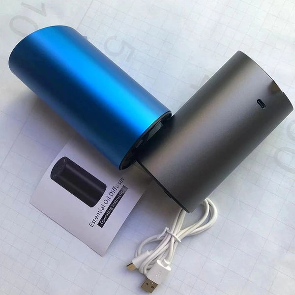 Waterless Essential Oil Diffuser - Aromatherapy Nebulizer for Home