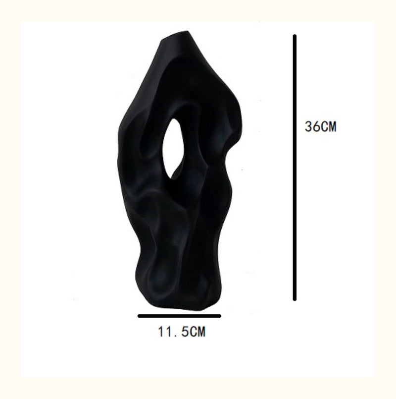 Artistic Medieval Sculpture Vases - Decorative Ceramic Art Ornaments